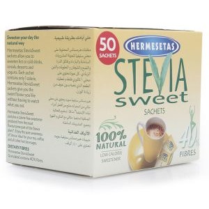 [39711] HERMESETAS STEVIA SWEET 50'S