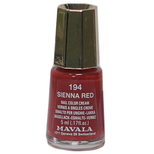 [39976] MAVALA NAIL POLISH 194 SIENNA RED#11949