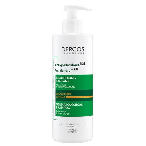 [40076] Vichy Dercos Anti-Dandruff Shampoo For Dry Hair 200Ml
