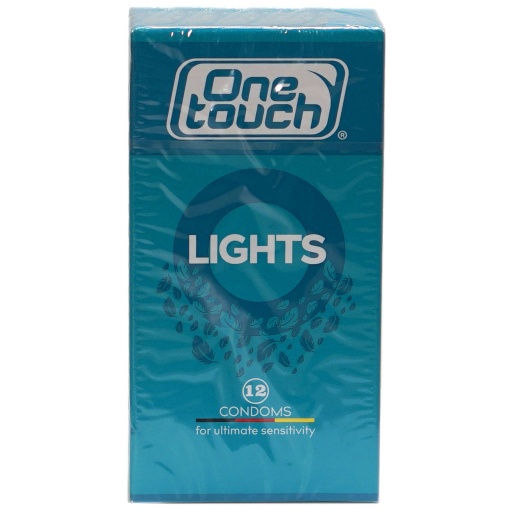 [40153] ONE TOUCH LIGHT CONDOMS 12'S