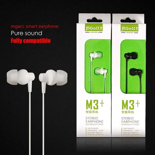 [40208] Mgacc Stereo Earphone M3+