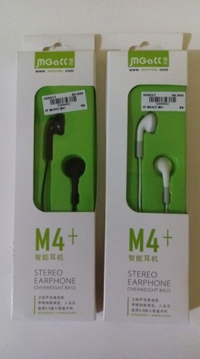 [40209] Mgacc Stereo Earphone M4+