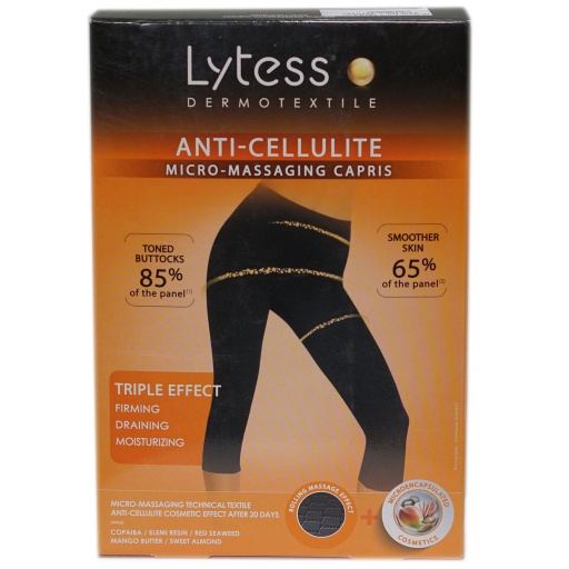 [40370] Lytess M Capris L/Xl Black#50072