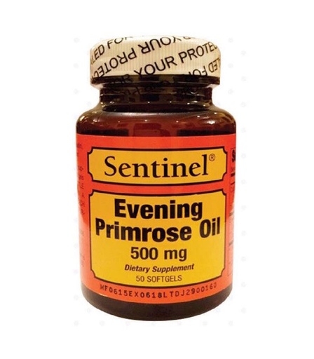 [40386] Sentinel Evening Primrose Oil 500Mg Cap 50'S
