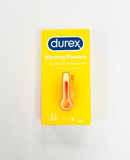 [40410] Durex Pleasure Max Warming Condom 12'