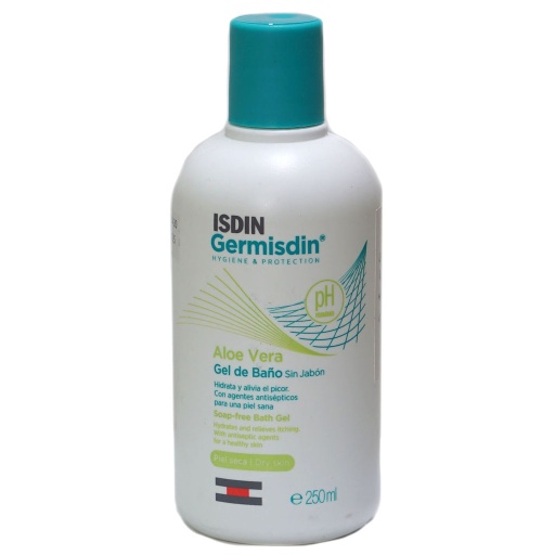 [40436] Isdin Germisdin Aloe Vera Sha Bath Gel Dry Skin 250Ml#Isd060