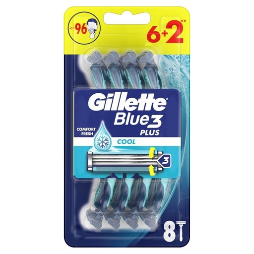[40453] Gillette Fp Blue 3 Cool 6+2