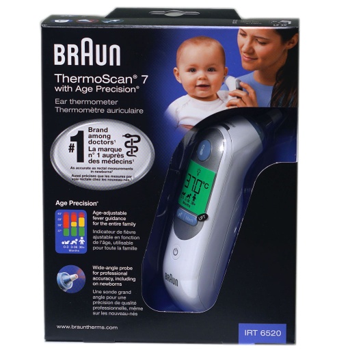 [40473] Braun Kaz- 6520 Ear Thermometer Age Precision