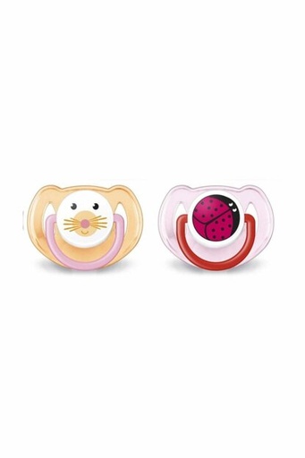 [40481] Avent Soother Silic Animal 6-18M Scf 182/64
