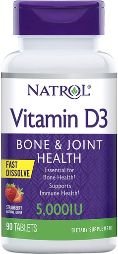 [40516] Natrol Vitamin D3 5.000 Tab 90'S