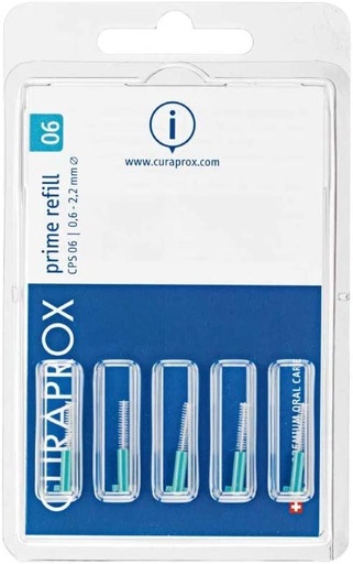 [40639] Curaprox Cap - Cps 06 Interdental Brush Prime #14181