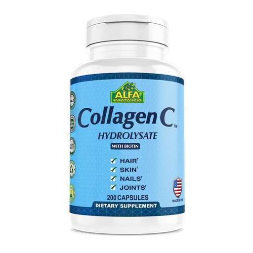 [40643] Alfa Collagen Hydrolysate With Vitamin C 60'S