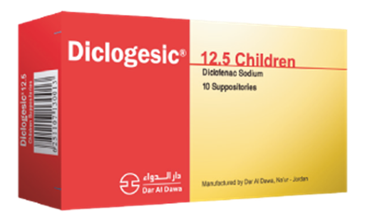 [42358] Diclogesic 12.5Mg Supp.10'S