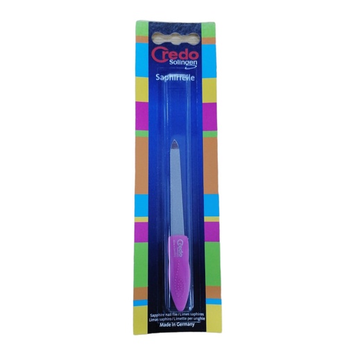 [42468] CREDO SHPHIRE NAIL FILE 5&quot;POPART BLISTER