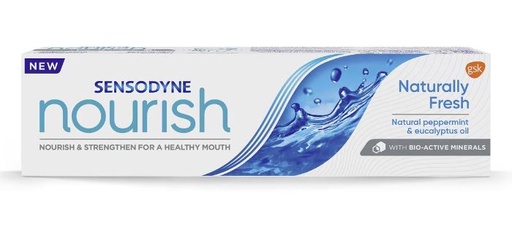 [42544] Sensodyne Nourish Naturally Fresh Tp 75Ml