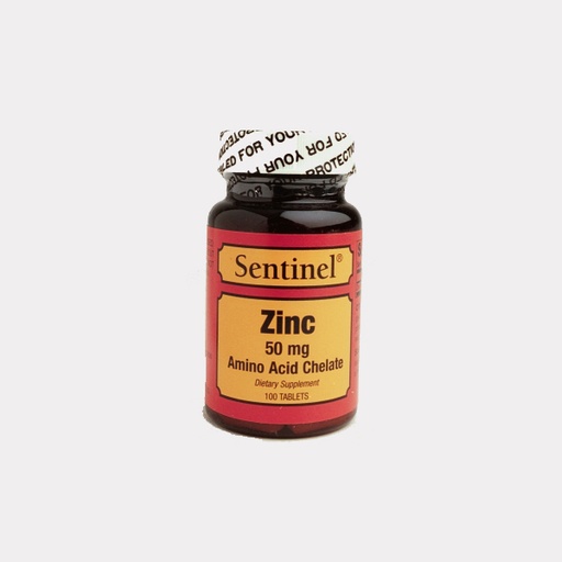 [42590] Sentinel Zinc 50Mg Tab 100'S