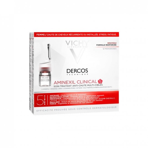[42691] Vichy Aminexil Clinical 5 Women 12 Ampoules(P&amp;M)