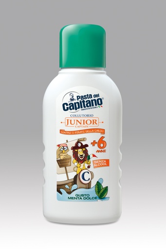 [42709] Pasta Del Capitano Junior Soft Mint Mouth Wash 400 Ml