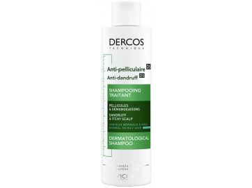 [42741] Vichy Dercos Anti-Dandruff Shampoo for Normal to Oily hair 200ml.