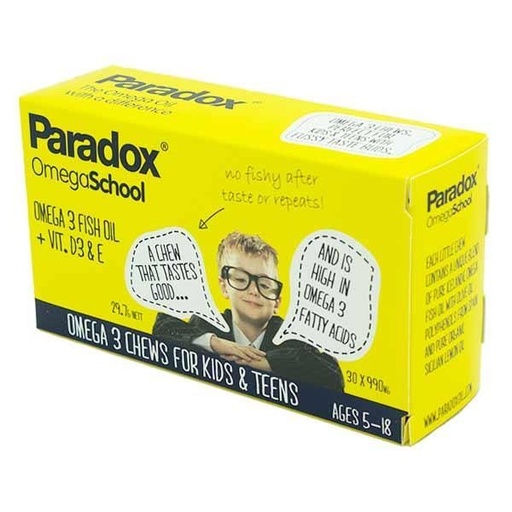 [42858] PARADOX OMEGA SCHOOL 30 CHEWABLE TABLET