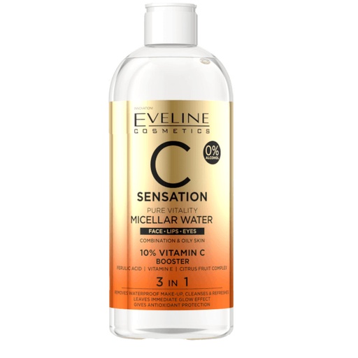 [42897] Eveline C Sensation Micellar Water 3In1 400Ml