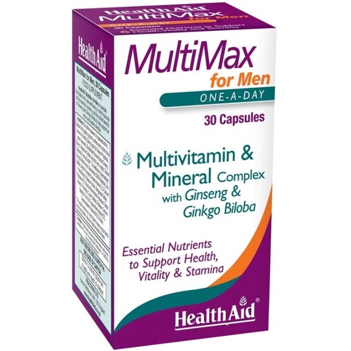 [42954] H-Aid Multimax For Men Cap 30'S