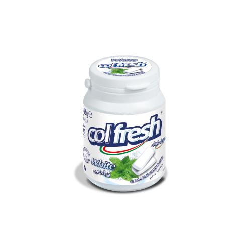[42982] Col-Fresh White Chewing Gum 50G