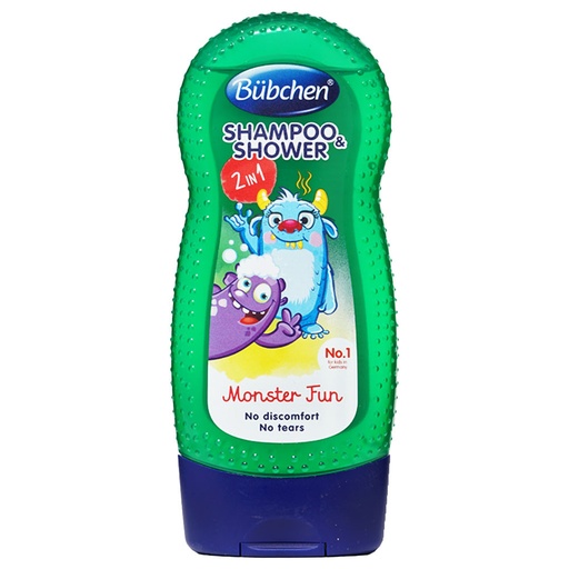 [42983] Bubchen Kids Shampoo&amp;Shower Sea Monster 230Ml