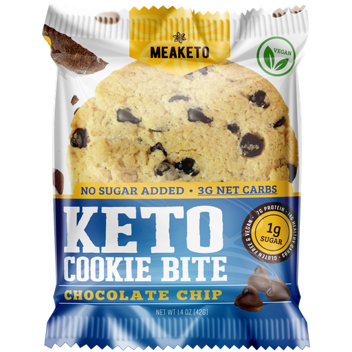 [43321] KETO COOKIE BITE PROTEIN CHOCOLATE CHIP42G