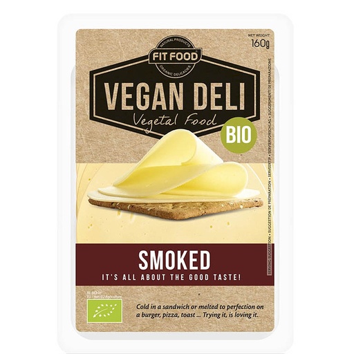 [43341] FIT-FOOD ORGANIC VEGAN
SANDWICH FILLING CHEESE
FLAVOR SMOKED 160G