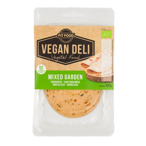 [43343] FIT-FOOD ORGANSNIC VEGAANDWICH FILLING MIXEDGARDEN 100G