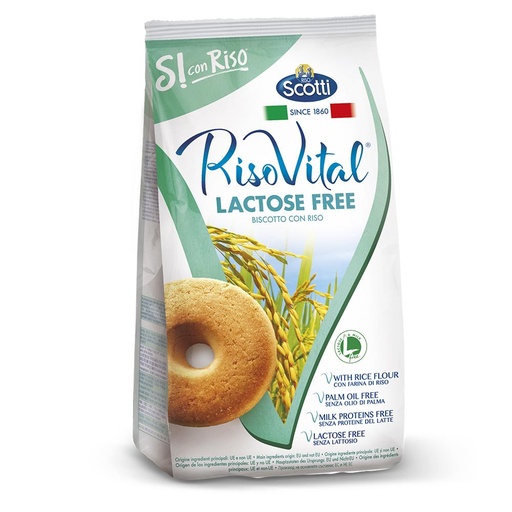[43365] RISO SCOTTI RICE SHORTBREAD BISCUIT FROLLINO 350G