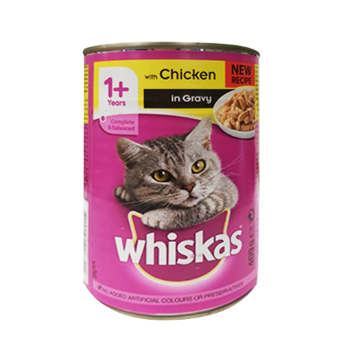 [43378] WHKS Chicken 1+ in Gravy Tin 24x400g