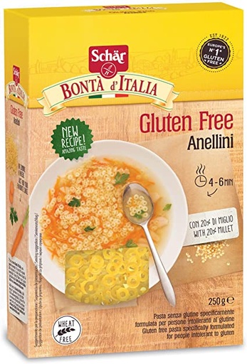 [43469] Anellini Pasta Gluten Free 250g