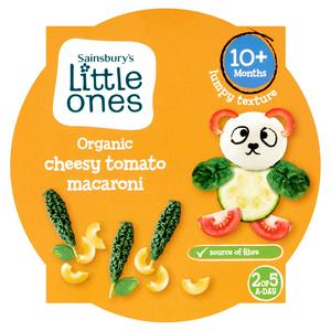 [43540] Sainsbury'S Little Ones Organic Cheesy Tomato Macaroni 10+ Months 190G