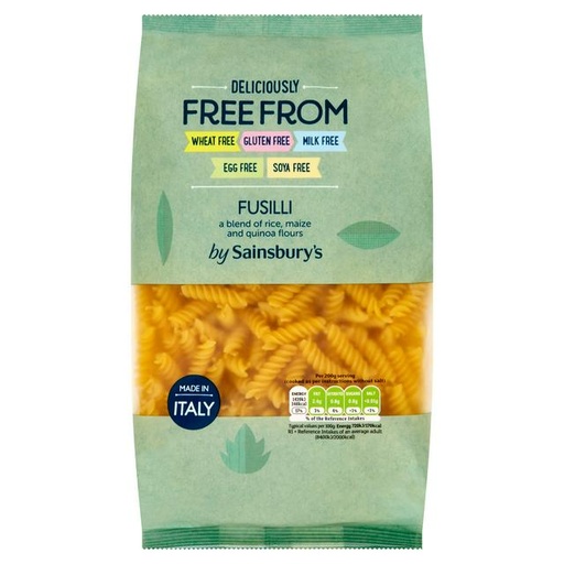 [43554] Sainsbury's Deliciously Free From Fusilli 500g