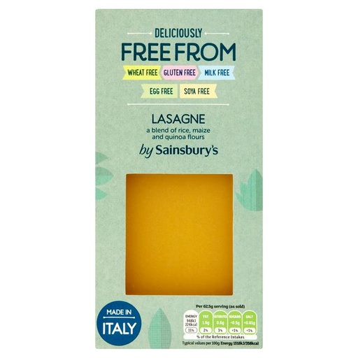 [43556] Sainsbury's Deliciously Free From Lasagne 250g