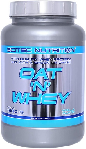 [43604] Scitec Nutrition Oat 'N' Whey Vanilla Flavor 1380g