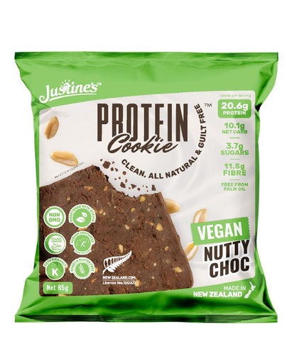 [43606] JUSTINES Justines Protein cookies Vegan Nutty choco