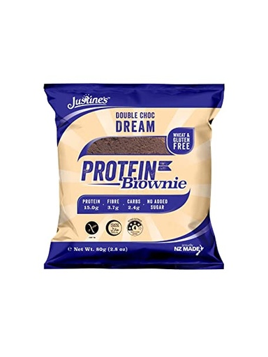 [43609] JUSTINES Justines Protein Brownie double choco