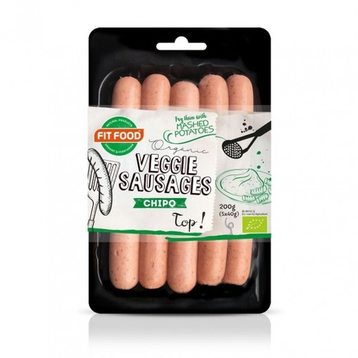 [44552] FIT-FOOD ORGANIC
VEGETARIAN SAUSAGE
VEGGICHIPO 200G