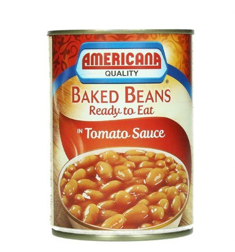 [44629] AMERICANA BAKED BEANS WITH TOMATO SAUCE 400GR