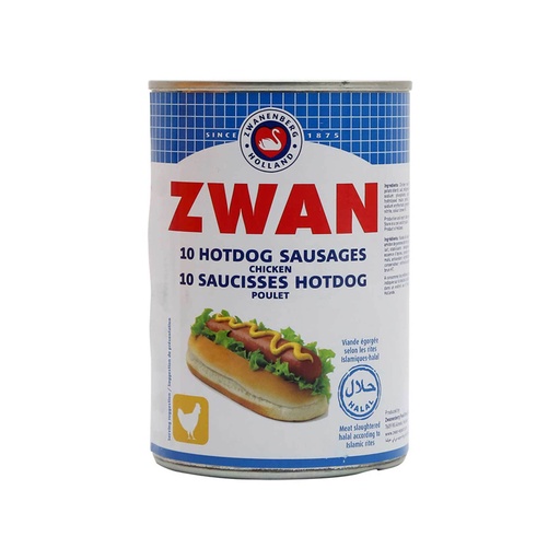 [44636] ZWAN CHICKEN HOT DOGS 200GR 