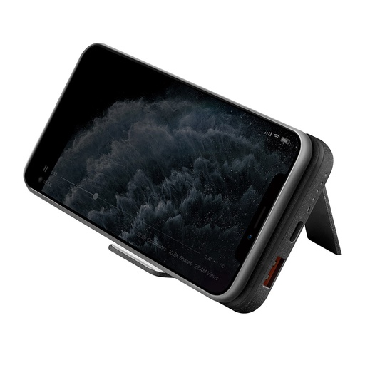 [52808] Uniq Hydeair View USB-C 18W PD Fast Wireless Duo Stand Portable Power Bank 20000mAH