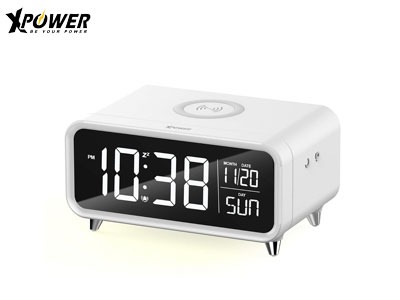 [56248] Xpower Q1 Clock - Multifunctional Alarm Clock