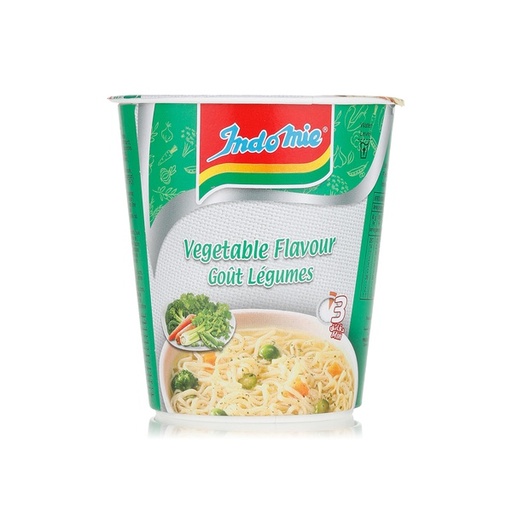 [59857] INDOMIE Instant cup noodle Vegetable Flavour Soto -Gout legumes 60g