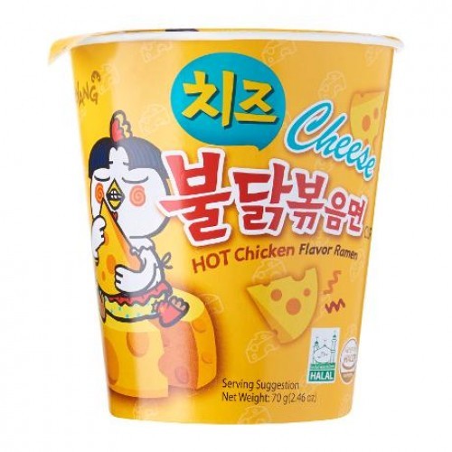 [59873] Samyang Hot Chicken Flavor cheese 70gm