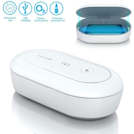 [60011] Mobile Sanitizer Mobile Phone Wireless Charging Sterilizing Box