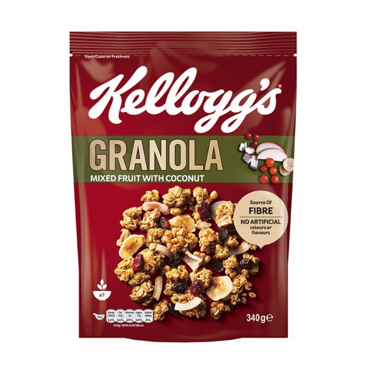 [60036] Granola Mixed Fruit with Coconut 340 gm