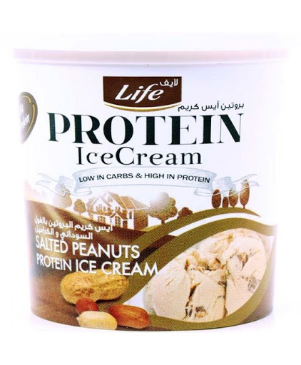 [60043] Life Protein Ice Cream Salted Peanuts 130ml